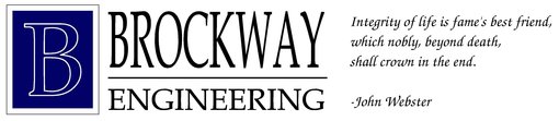 Brockway Engineering P